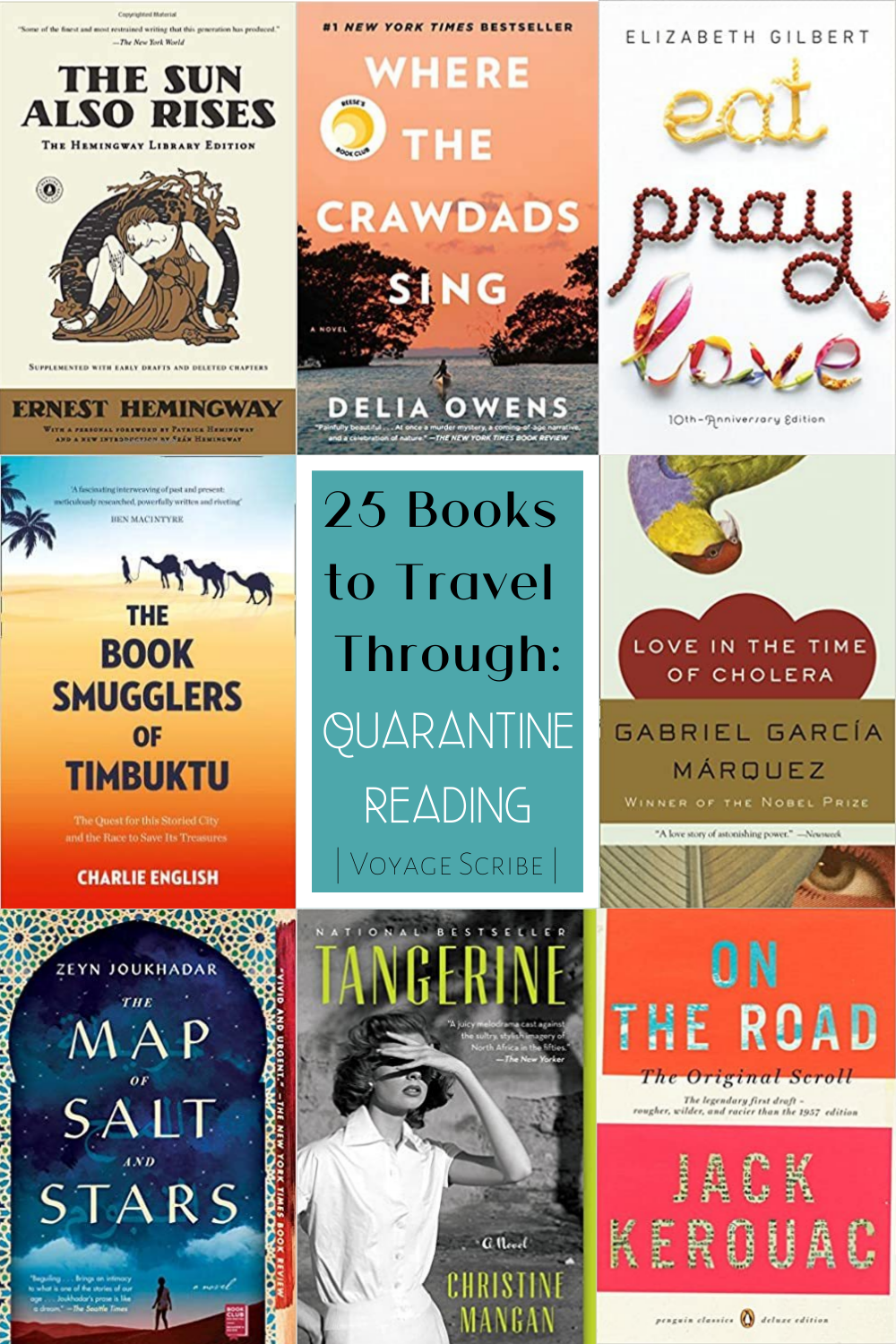 27 Books to Travel Through: Reading for Lockdowns - Voyage Scribe