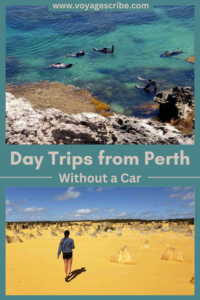 Day Trips From Perth Without a Car pin- Rottnest Island and Pinnacles Desert