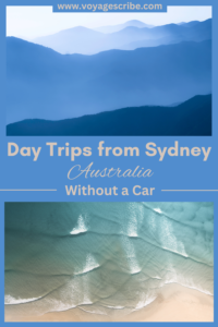 Day Trips from Sydney without a Car pin