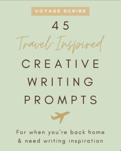 45 Travel-Inspired Creative Writing Prompts Journal