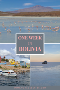 One Week in Bolivia Pin