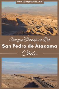 Unique Things to Do San Pedro de Atacama Pin