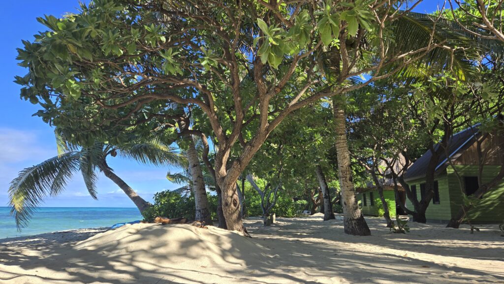 Budget beachfront accommodation in the Yasawa Islands