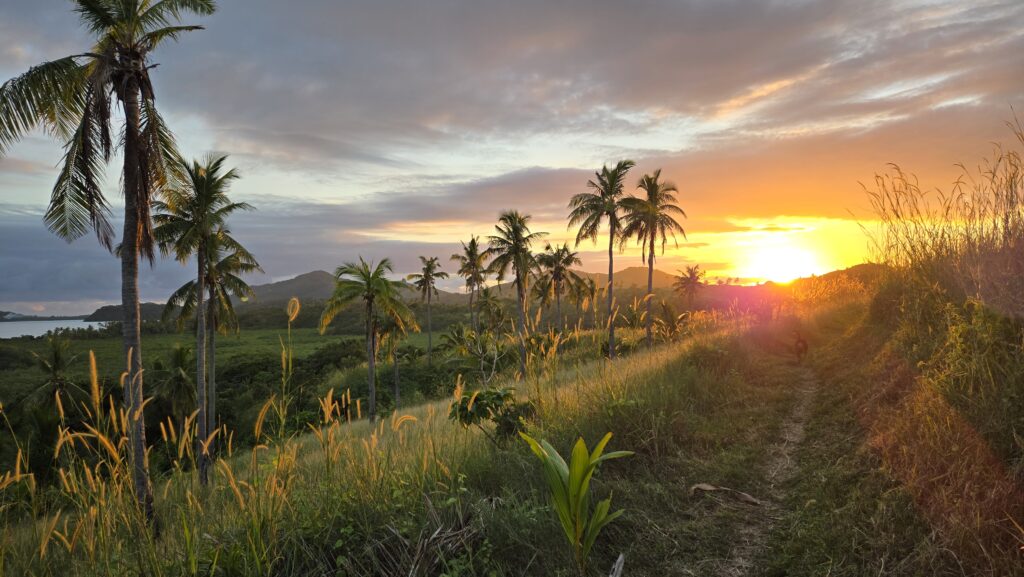Sunset on the Yasawas